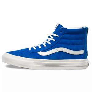 Vans Blue Scotchgard Sk8-Hi Slim Zip Sneakers